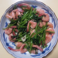 bsbeach's cooksnap of when they made ✿殻付海老と空芯菜炒め✿.