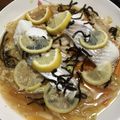 ﾊﾞｶﾛｯｸ's cooksnap of when they made 白身魚のゆず昆布レンジ蒸し.