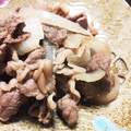 ・さや's cooksnap of when they made 牛肉の生姜焼（塩）.