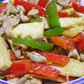 Rick_t's cooksnap of when they made 青椒肉絲風ピーマンの炒め物.