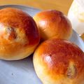 ayayahoney's cooksnap of when they made イギリスパン生地で作る甘い豆パン.