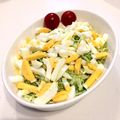 luvm0k0's cooksnap of when they made 春キャベツのゆで卵とジャムのデリ風サラダ.