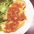 くろみきんぐ's cooksnap of when they made 安旨！鶏胸肉のソテー＊絶品オニオンソース.