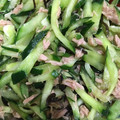 miyukichiz's cooksnap of when they made ☆めちゃ簡単！さっぱりツナきゅうり和え☆.