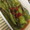 borsch's cooksnap of when they made 万願寺とうがらしの煮浸し.