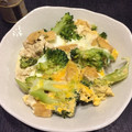 nkkh☆'s cooksnap of when they made 厚揚げとブロッコリーの玉子とじ.