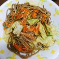 cana226's cooksnap of when they made 十割蕎麦の焼きそば.