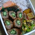 ほのけんmama's cooksnap of when they made オクラ入りハンバーグ.