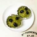 ウメ吉さん's cooksnap of when they made 黒豆とクリームチーズの抹茶蒸しパン.