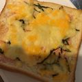 V666's cooksnap of when they made たらこトースト.
