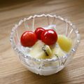 ガメコ's cooksnap of when they made キウイさくらんぼヨーグルト.