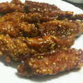 みぃくま♪'s cooksnap of when they made やみつき！手羽のから揚げ☆ピリ辛甘だれ.