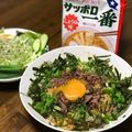 スリルチェーン初春子's cooksnap of when they made やみつき！冷やし台湾まぜそば.