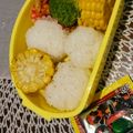 eiyoushi's cooksnap of when they made まんまる＊ラップおにぎり.