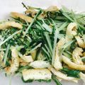 しゃりぼん's cooksnap of when they made ズボラ水菜と油揚げの炒め物冷凍OK.