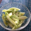 Amalka's cooksnap of when they made ズボラなセロリの浅漬け☆便利な常備菜.