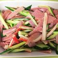 かぴばらん☆'s cooksnap of when they made 簡単♪カニカマと胡瓜のピリ辛和え♪.