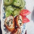 春夏美's cooksnap of when they made ♡しそ＆チーズinささみフライ♡.