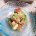 ＴＯＭＯＷＡＴ's cooksnap of when they made 簡単☆塩トマトDEアボカドのナムル.