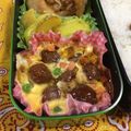 まさたかまま's cooksnap of when they made 【簡単】ミートボールのオープンオムレツ.