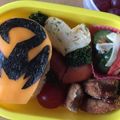 どぅ～さんこ's cooksnap of when they made キュウレンジャーサソリオレンジ♡キャラ弁.