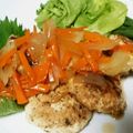 クックEZ7BWD☆'s cooksnap of when they made 鶏の豆腐つくね　あんかけ.