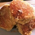 grcrwy's cooksnap of when they made もちもちおからパンケーキ.