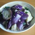すうがん's cooksnap of when they made ナスだけで☆レンジで美味しいゴマ酢和え.