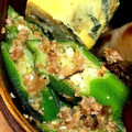 ももじゅんじゅん's cooksnap of when they made かき醤油で簡単！オクラとごまのおかか和え.