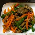 ばんぷ☆'s cooksnap of when they made 牛肉とピーマン、にんじんのオイスター炒め.
