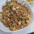 ロッテ☆'s cooksnap of when they made 豆腐とひき肉の甘辛味噌そぼろ.