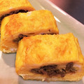 はちぞうさん's cooksnap of when they made 牛丼・すき焼きの残りは卵焼きに…弁当にも.
