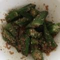 ちゃおっこ☆'s cooksnap of when they made 簡単！オクラの胡麻和え☆材料3つ☆.
