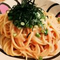 ゆこPIN's cooksnap of when they made 明太子のクリームパスタ.