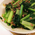 ココkitchen's cooksnap of when they made 小松菜と豚ひき肉のオイスターソース炒め.