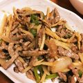 4Smiles's cooksnap of when they made あっさり青椒肉絲〜オイスターソース無し.