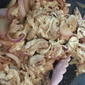 サファイにゃん's cooksnap of when they made **切り落とし肉で節約！生姜焼き**.