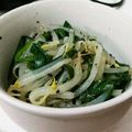雲雀ころね's cooksnap of when they made 簡単一品♡もやしとニラのナムル.