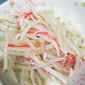 クック26352G☆'s cooksnap of when they made もやしとカニカマのナムル.