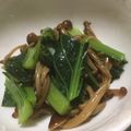 りる猫's cooksnap of when they made 時短簡単‼小松菜なめたけ.