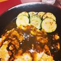 shimanaco's cooksnap of when they made ラタトゥイユをリメイク！オムライス.