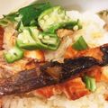 にしこんこん's cooksnap of when they made 梅オクラの冷やし鮭茶漬け.