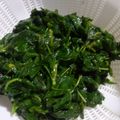 ぶどうなすび's cooksnap of when they made モロヘイヤの茹で方 小分け冷凍保存方法.