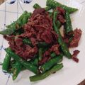 クックAU88OA☆'s cooksnap of when they made 万願寺とうがらしと牛肉炒め.