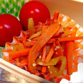 るあーく's cooksnap of when they made あと一品！ 大根と人参のきんぴら.
