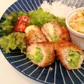 まめタロー's cooksnap of when they made キャベチーズのポークロール*パン粉焼き.