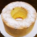 けつこちゃん's cooksnap of when they made 米粉で簡単☆アーモンドシフォンケーキ.
