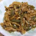 きらり流れ星's cooksnap of when they made 青椒肉絲.