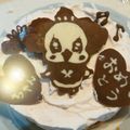メイ＆ショウ☆ママ's cooksnap of when they made デコチョコ★プリキュア5ケーキ（ミルク）.