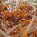 もきち☆'s cooksnap of when they made レンジで簡単♡もやしと人参ナムル.